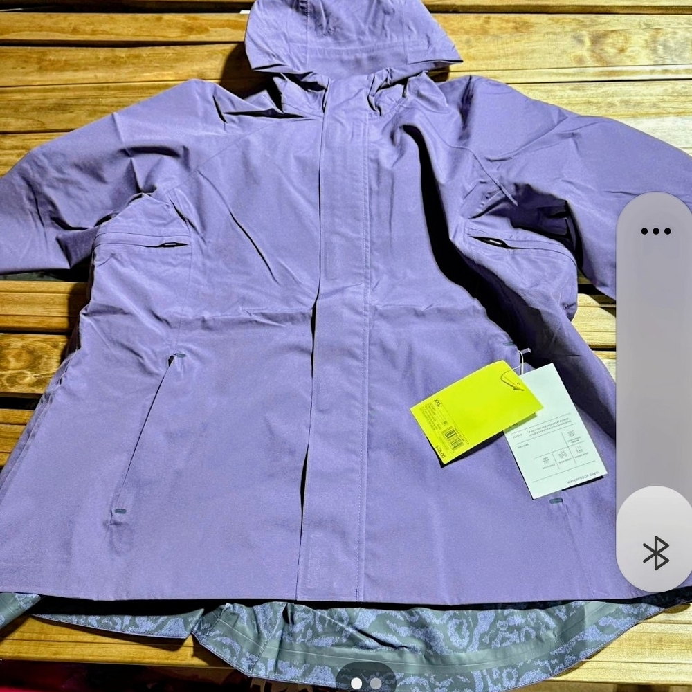 All In Motion Xxl New With Tags Purple Rain Jacket